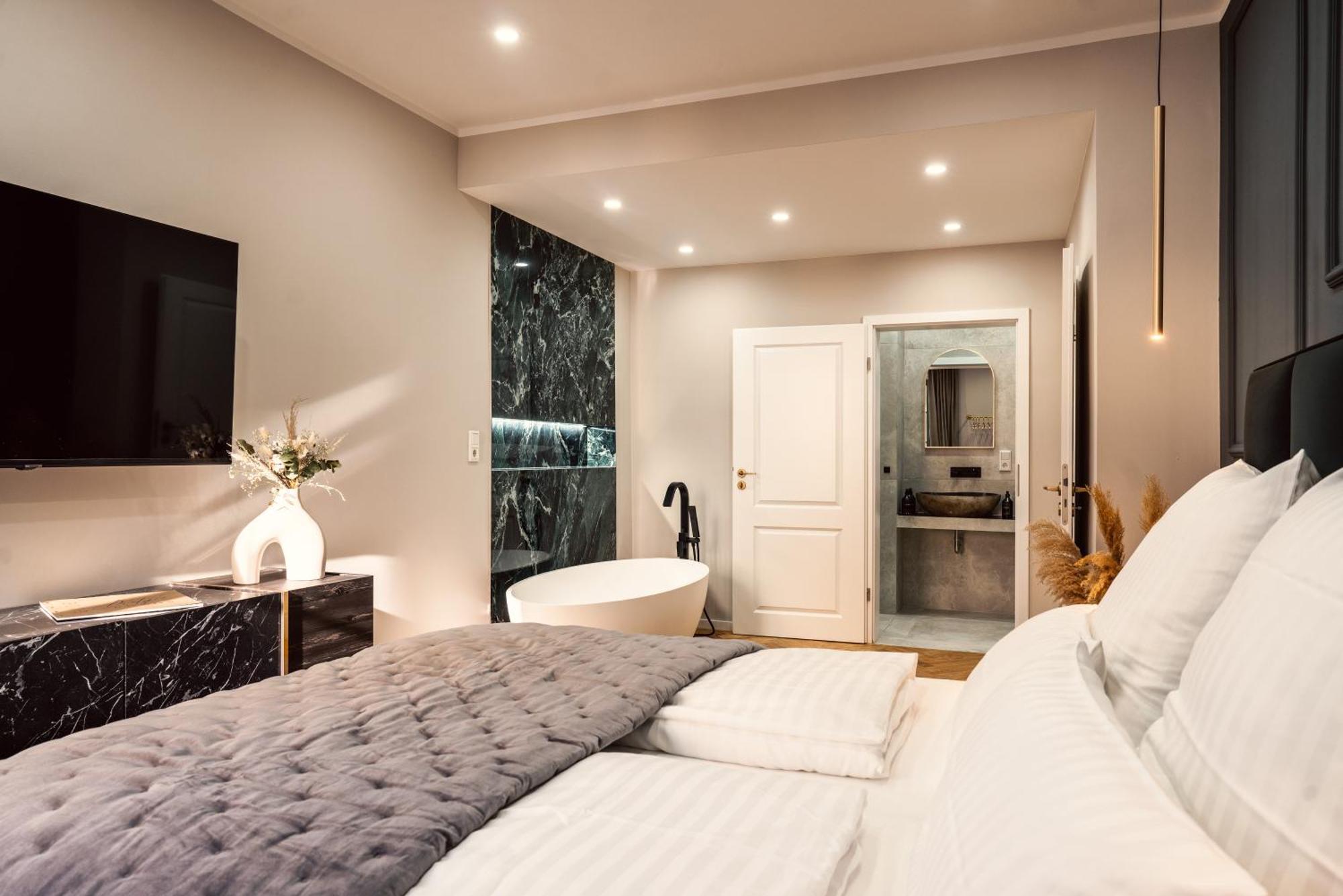 New Luxus Suite I Two Kingbeds I Center Augsburgo Exterior foto